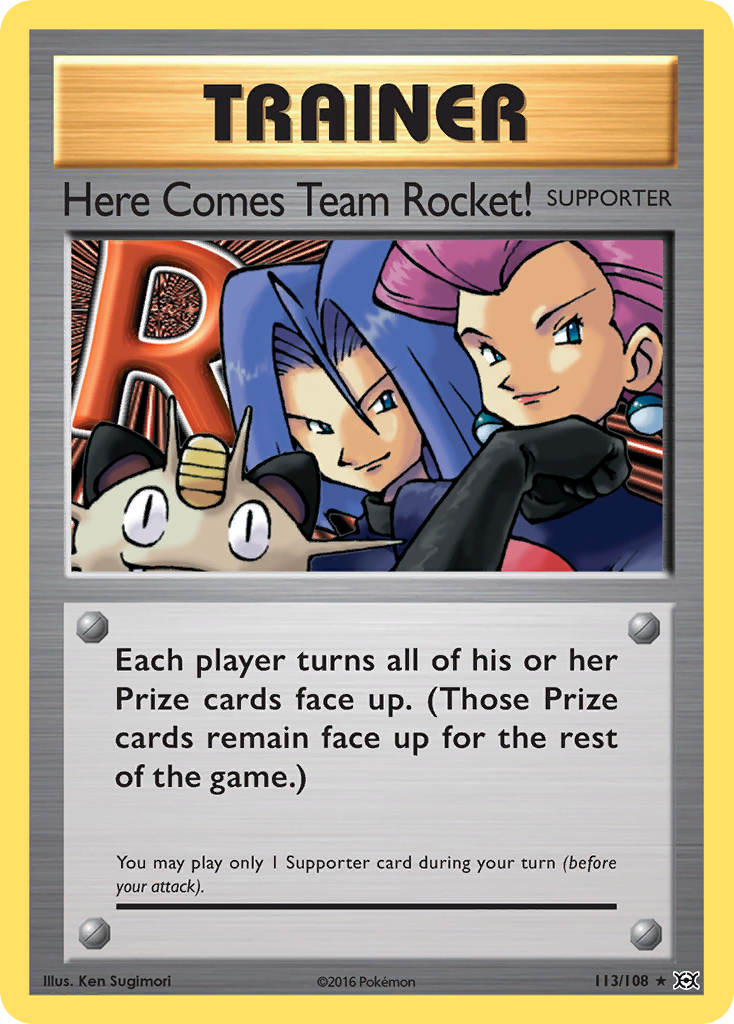 Here Comes Team Rocket! (113/108) [XY: Evolutions] | Game Haven TX