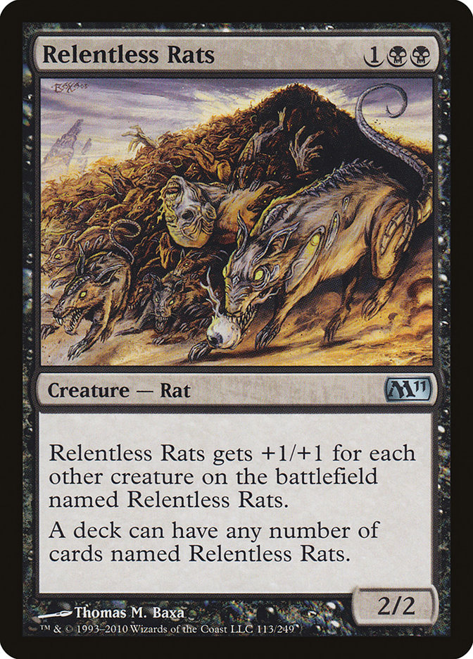 Relentless Rats [Magic 2011] | Game Haven TX
