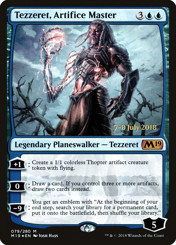 Tezzeret, Artifice Master [Core Set 2019 Promos] | Game Haven TX