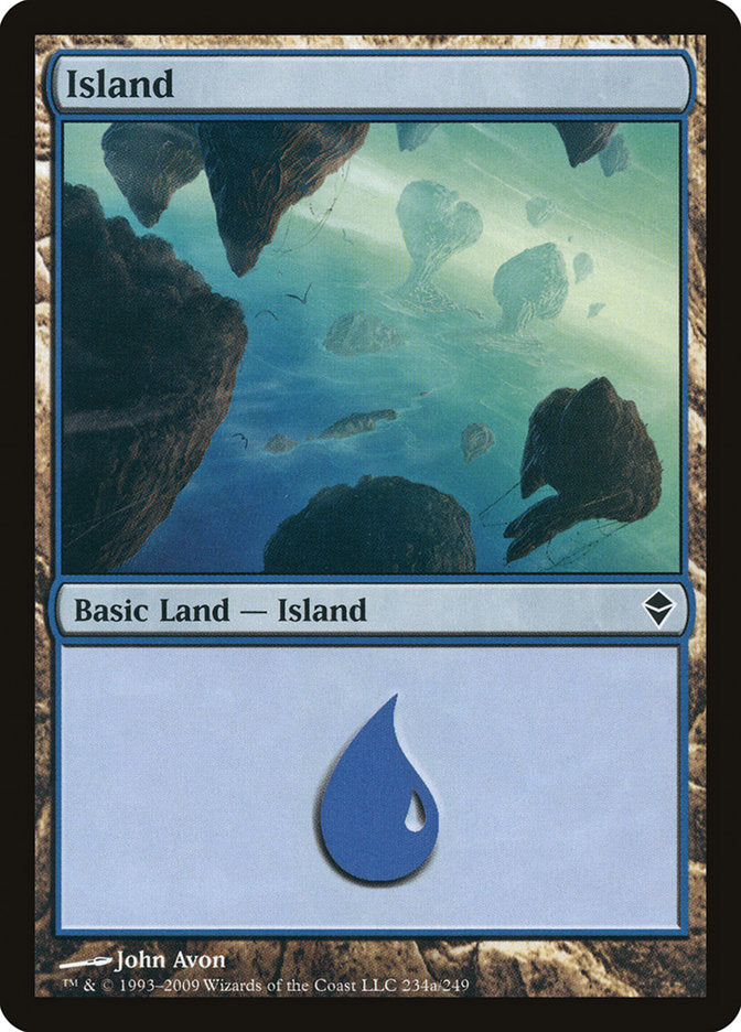 Island [Zendikar] | Game Haven TX