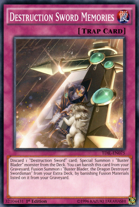Destruction Sword Memories [TDIL-EN075] Common | Game Haven TX