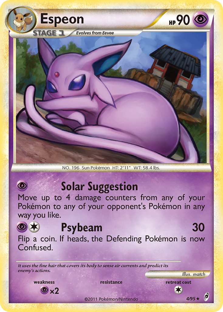 Espeon (4/95) [HeartGold & SoulSilver: Call of Legends] | Game Haven TX