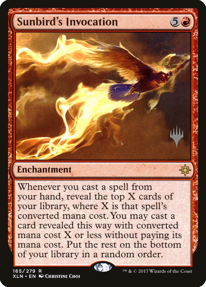 Sunbird's Invocation [Ixalan Promos] | Game Haven TX