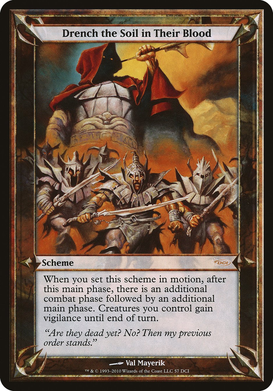 Drench The Soil In Their Blood [Promotional Schemes] | Game Haven TX