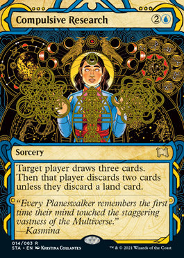 Compulsive Research (Etched Foil) [Strixhaven Mystical Archive] | Game Haven TX