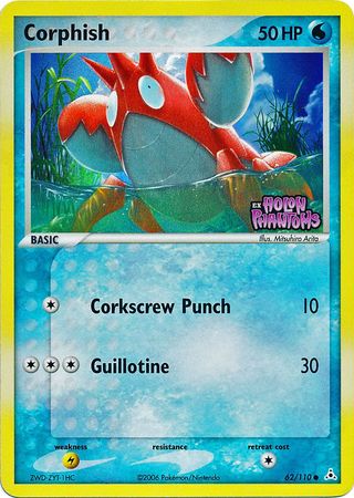 Corphish (62/110) (Stamped) [EX: Holon Phantoms] | Game Haven TX