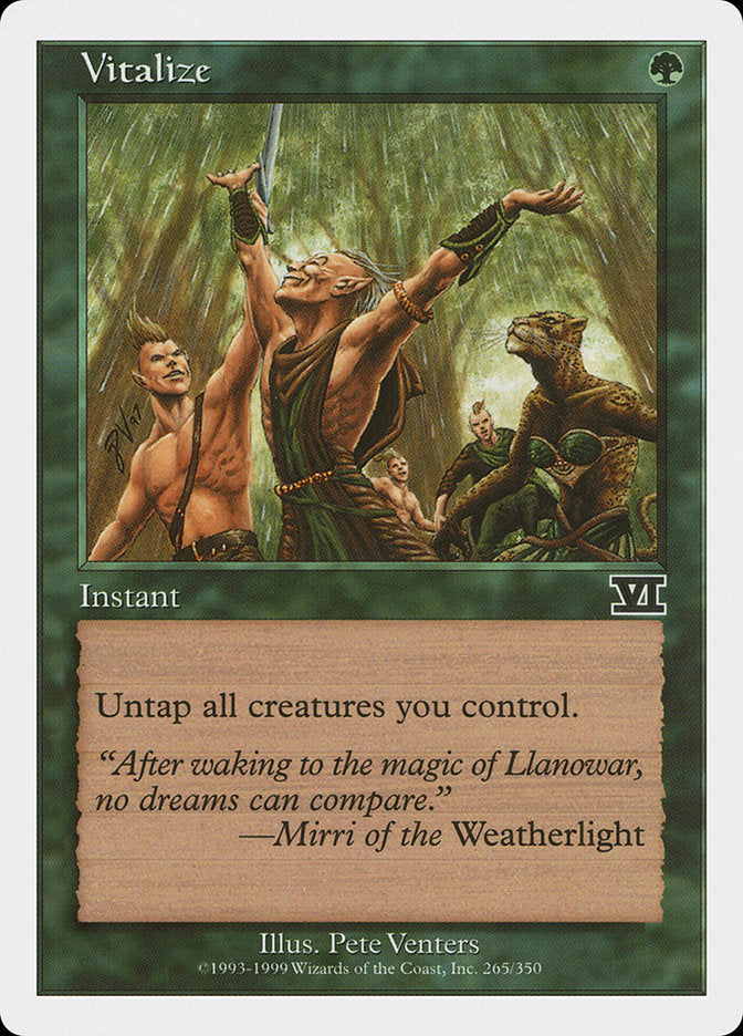Vitalize [Classic Sixth Edition] | Game Haven TX