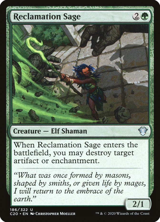 Reclamation Sage [Commander 2020] | Game Haven TX