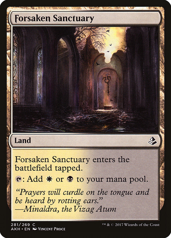 Forsaken Sanctuary [Amonkhet] | Game Haven TX