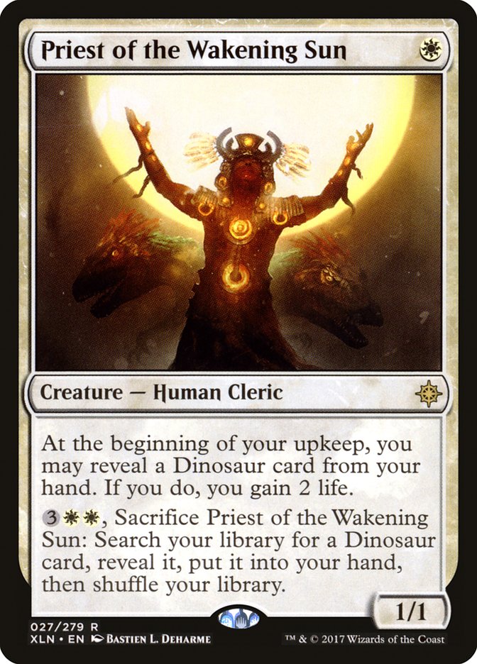 Priest of the Wakening Sun [Ixalan] | Game Haven TX