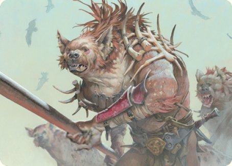 Gnoll Art Card [Dungeons & Dragons: Adventures in the Forgotten Realms Art Series] | Game Haven TX