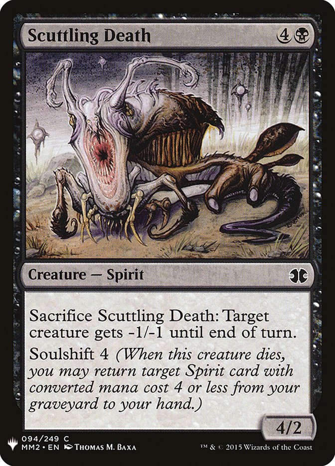 Scuttling Death [Mystery Booster] | Game Haven TX