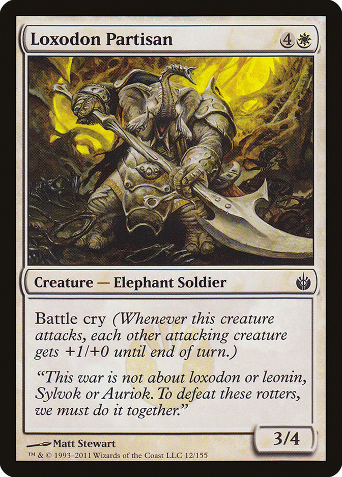 Loxodon Partisan [Mirrodin Besieged] | Game Haven TX