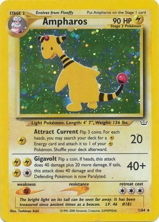 Ampharos (1/64) [Neo Revelation Unlimited] | Game Haven TX