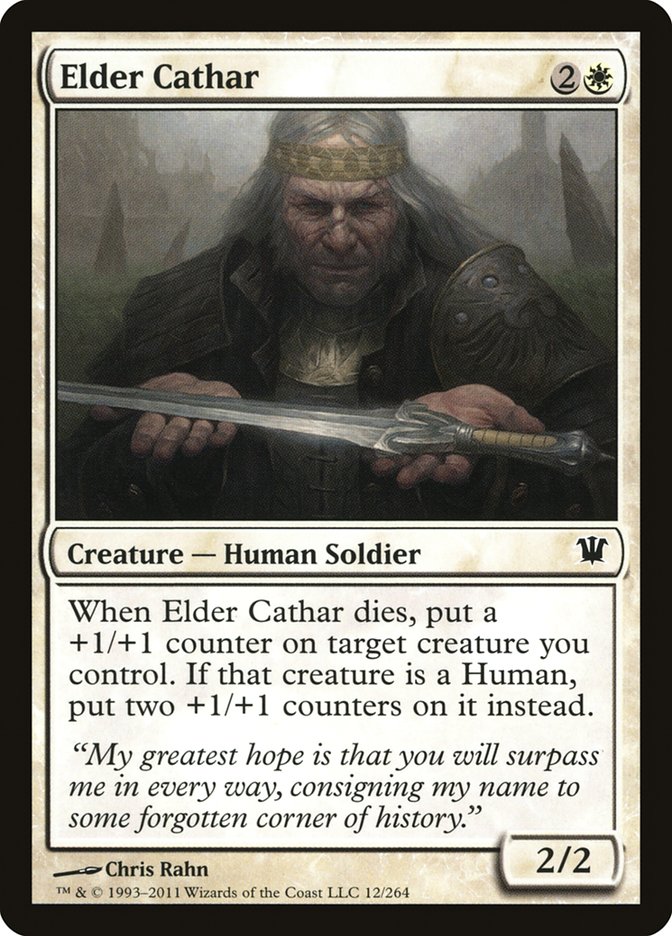 Elder Cathar [Innistrad] | Game Haven TX