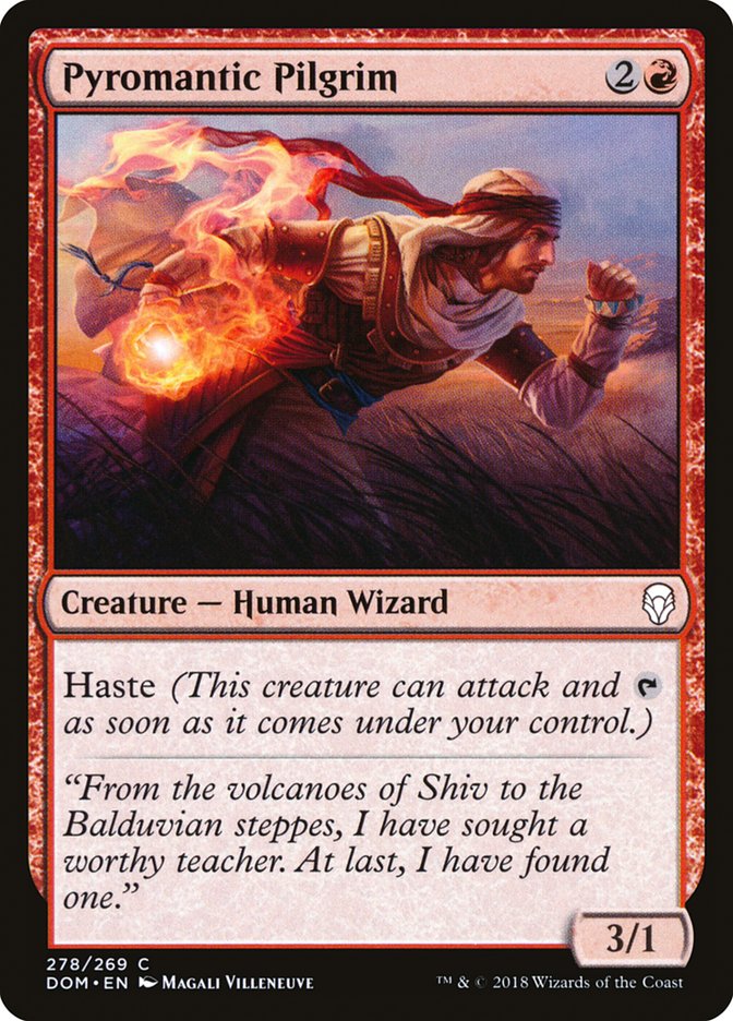 Pyromantic Pilgrim [Dominaria] | Game Haven TX