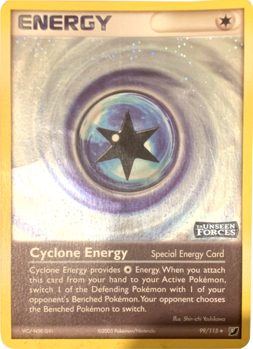 Cyclone Energy (99/115) (Stamped) [EX: Unseen Forces] | Game Haven TX