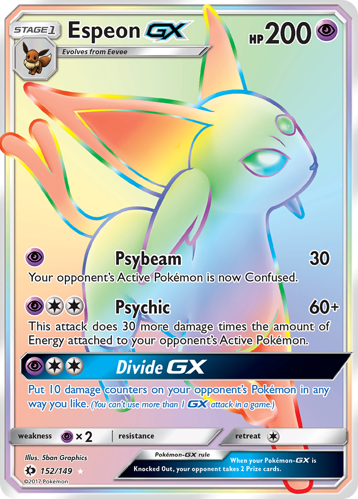 Espeon GX (152/149) [Sun & Moon: Base Set] | Game Haven TX