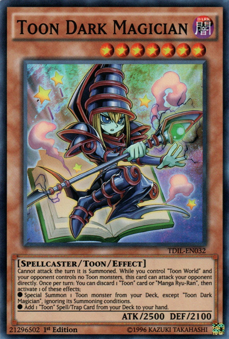 Toon Dark Magician [TDIL-EN032] Super Rare | Game Haven TX