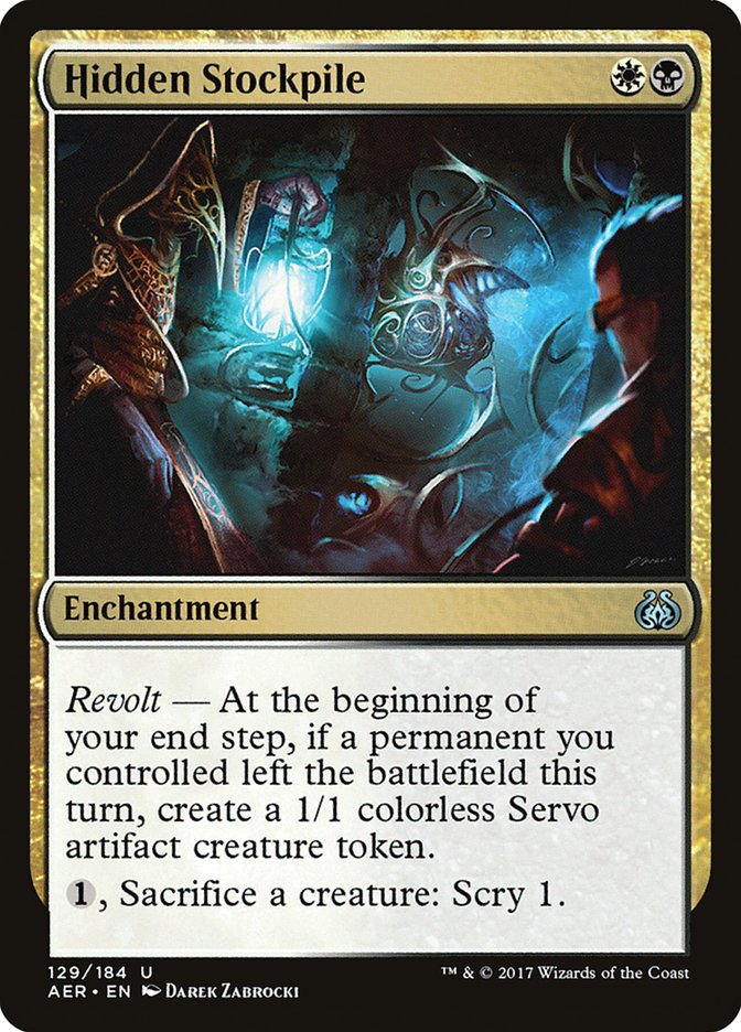 Hidden Stockpile [Aether Revolt] | Game Haven TX