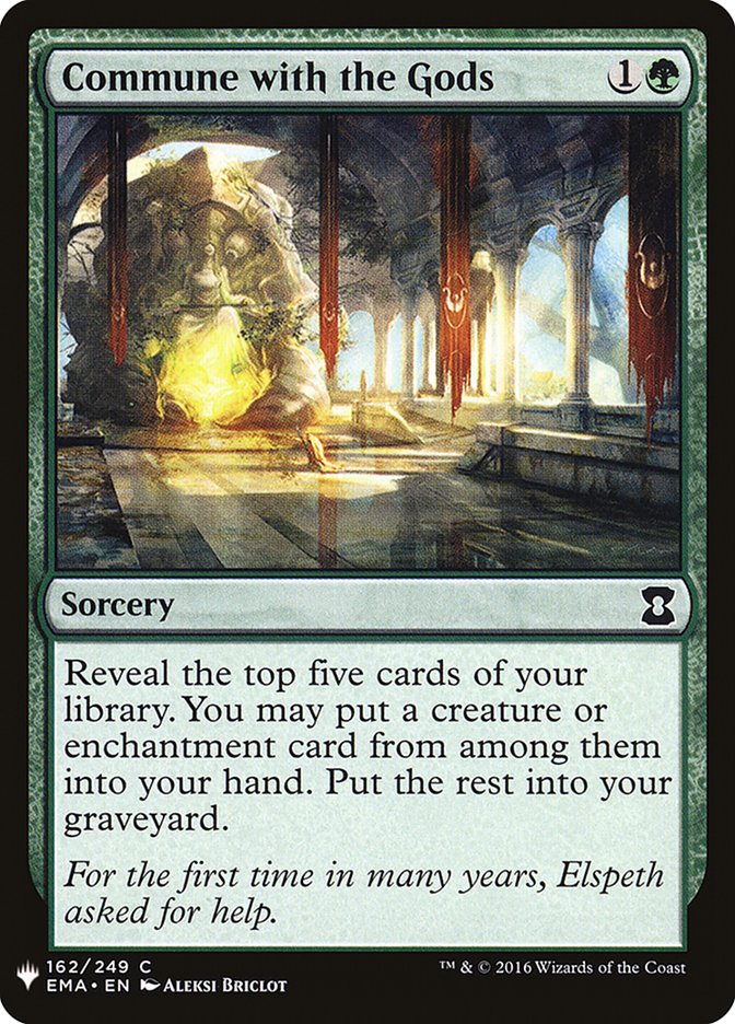 Commune with the Gods [Mystery Booster] | Game Haven TX