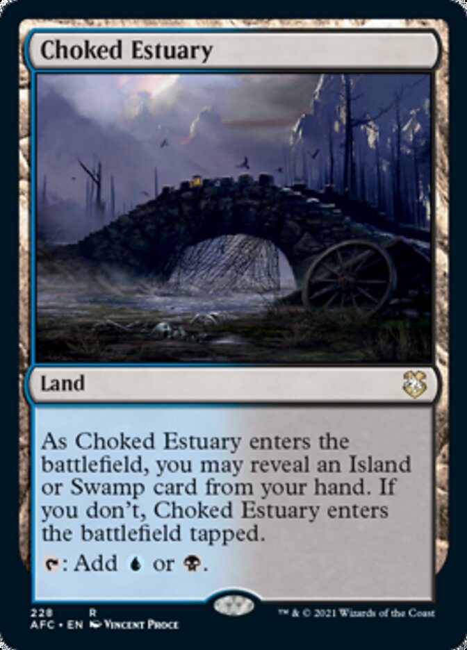 Choked Estuary [Dungeons & Dragons: Adventures in the Forgotten Realms Commander] | Game Haven TX