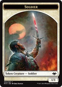 Soldier (004) // Elemental (009) Double-sided Token [Modern Horizons Tokens] | Game Haven TX