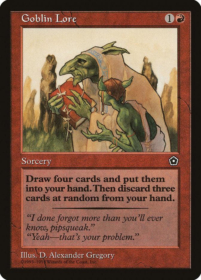 Goblin Lore [Portal Second Age] | Game Haven TX