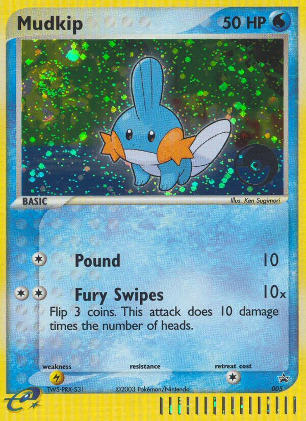 Mudkip (005) [Nintendo: Black Star Promos] | Game Haven TX