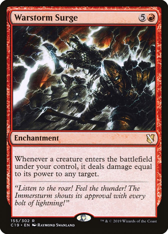 Warstorm Surge [Commander 2019] | Game Haven TX