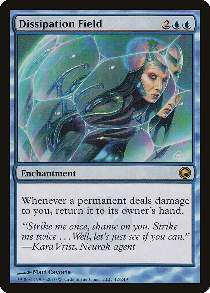 Dissipation Field [Scars of Mirrodin] | Game Haven TX