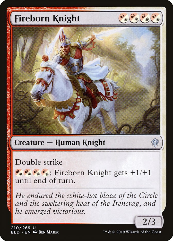 Fireborn Knight [Throne of Eldraine] | Game Haven TX