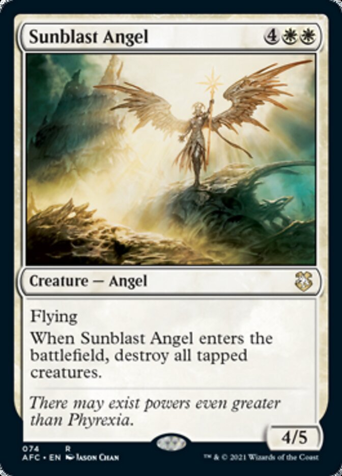 Sunblast Angel [Dungeons & Dragons: Adventures in the Forgotten Realms Commander] | Game Haven TX