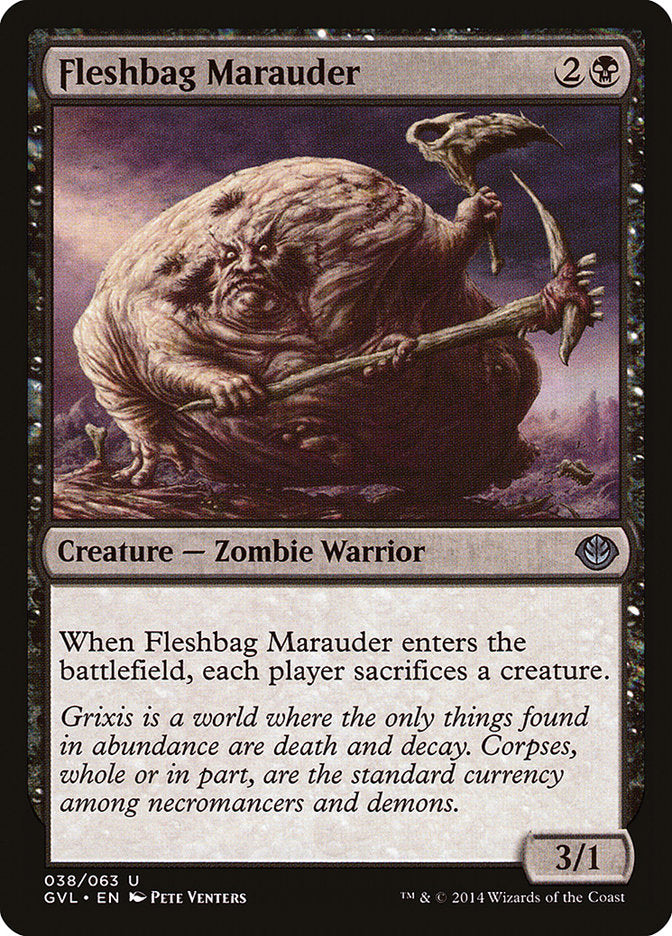 Fleshbag Marauder [Duel Decks Anthology: Garruk vs. Liliana] | Game Haven TX
