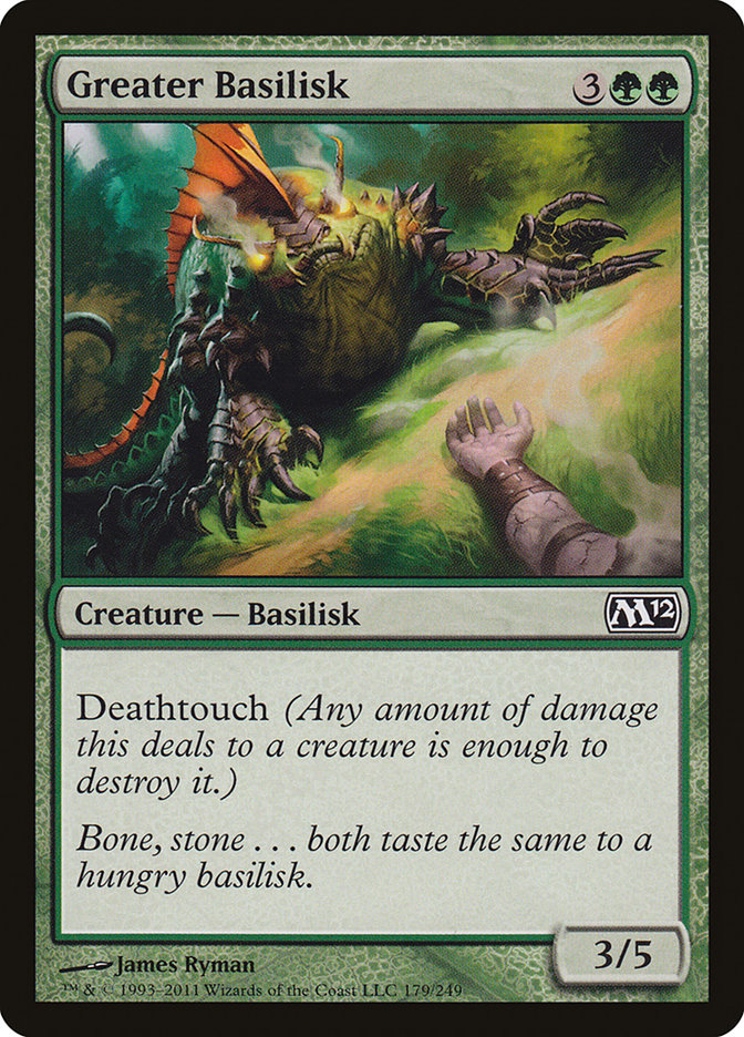Greater Basilisk [Magic 2012] | Game Haven TX
