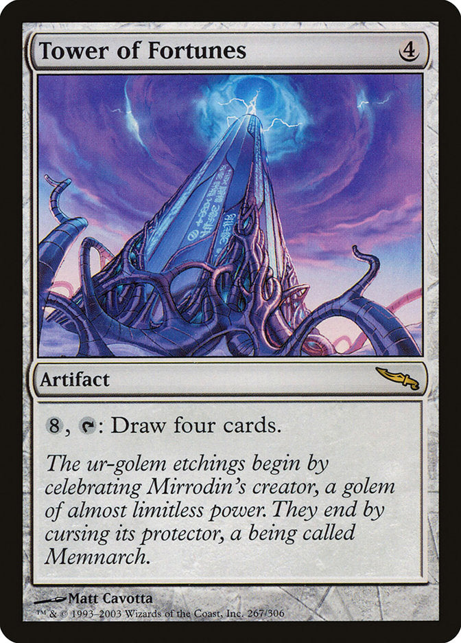 Tower of Fortunes [Mirrodin] | Game Haven TX