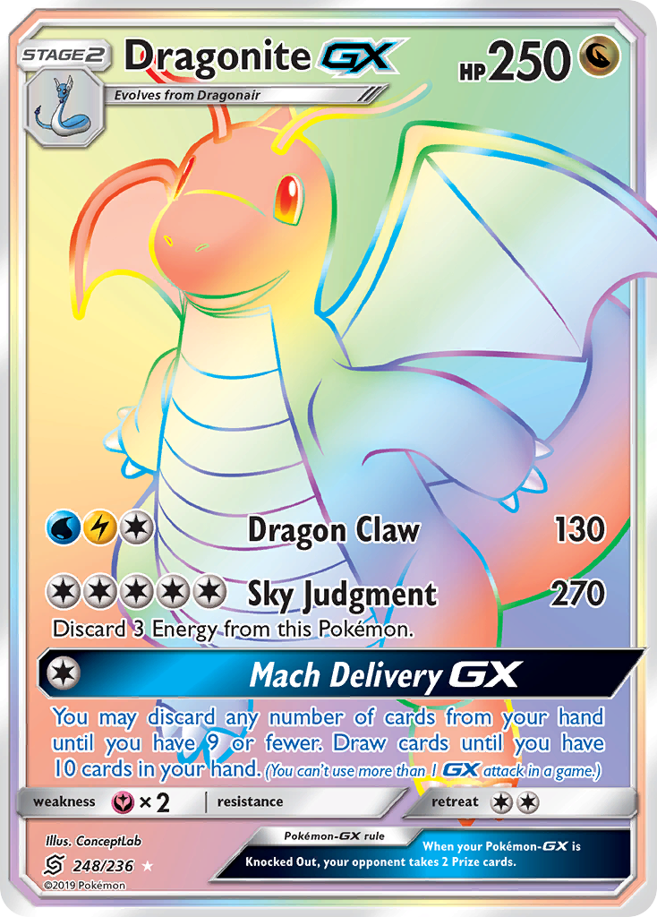 Dragonite GX (248/236) [Sun & Moon: Unified Minds] | Game Haven TX