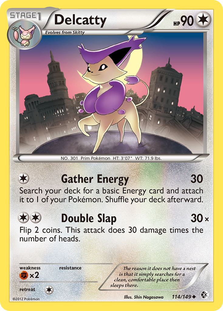 Delcatty (114/149) [Black & White: Boundaries Crossed] | Game Haven TX