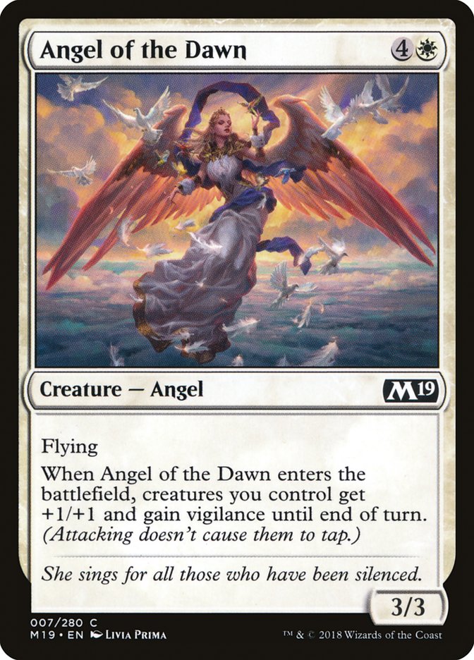 Angel of the Dawn [Core Set 2019] | Game Haven TX