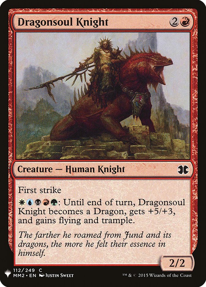 Dragonsoul Knight [Mystery Booster] | Game Haven TX
