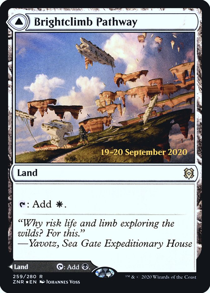 Brightclimb Pathway // Grimclimb Pathway [Zendikar Rising Promos] | Game Haven TX