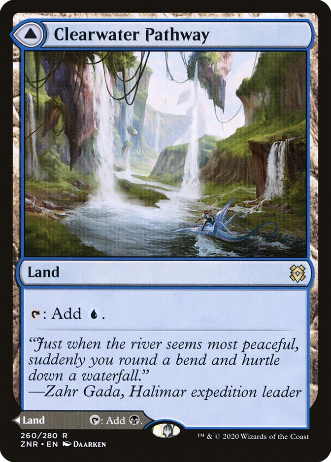 Clearwater Pathway // Murkwater Pathway [Zendikar Rising] | Game Haven TX