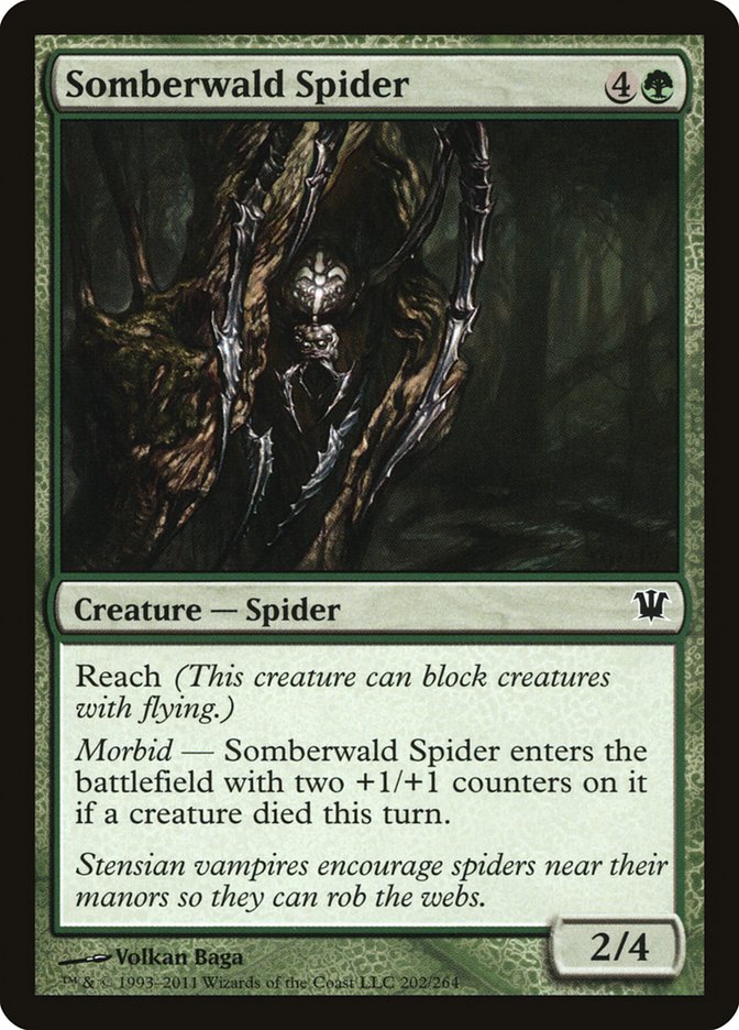 Somberwald Spider [Innistrad] | Game Haven TX