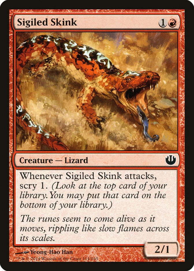 Sigiled Skink [Journey into Nyx] | Game Haven TX