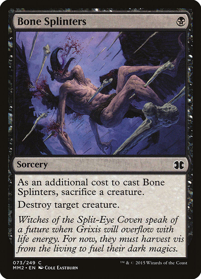 Bone Splinters [Modern Masters 2015] | Game Haven TX