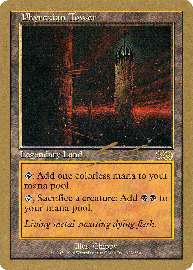 Phyrexian Tower (Nicolas Labarre) [World Championship Decks 2000] | Game Haven TX