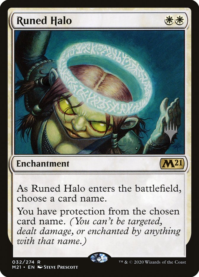 Runed Halo (Promo Pack) [Core Set 2021 Promos] | Game Haven TX