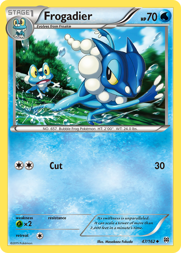 Frogadier (47/162) [XY: BREAKthrough] | Game Haven TX
