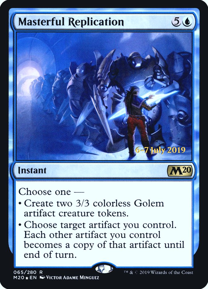 Masterful Replication [Core Set 2020 Promos] | Game Haven TX
