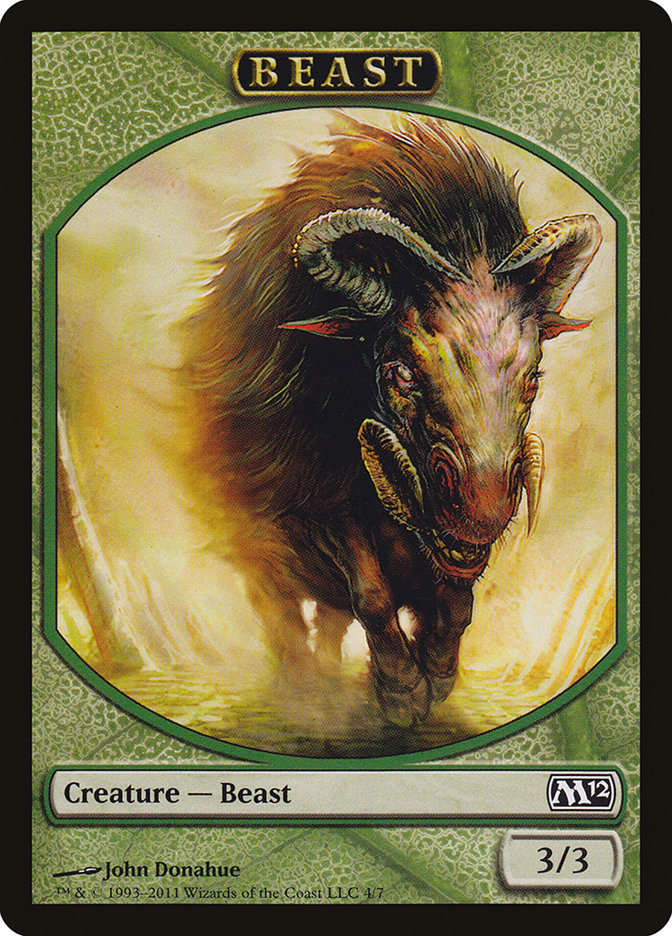 Beast [Magic 2012 Tokens] | Game Haven TX